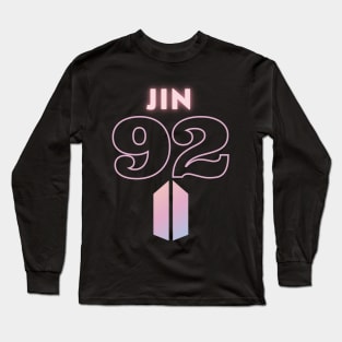 BTS Jin 92: Logo Long Sleeve T-Shirt